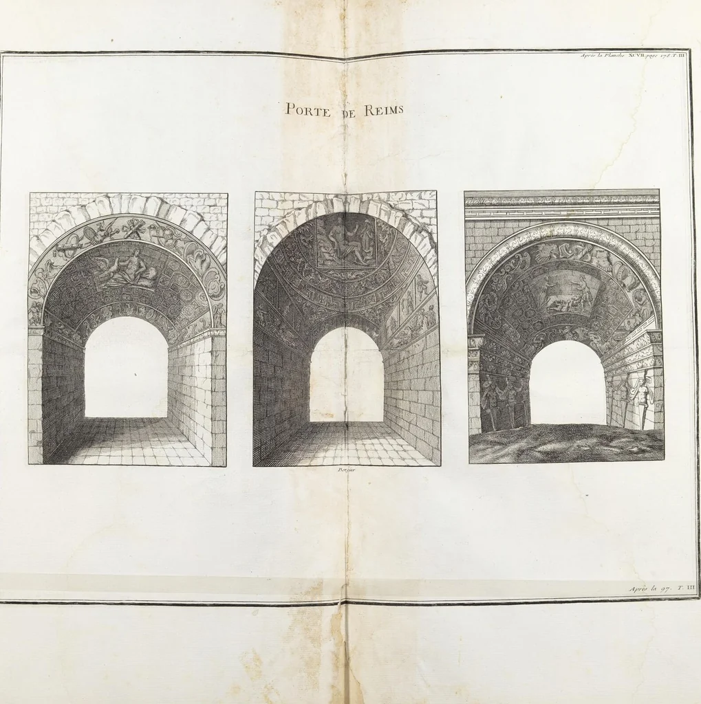 An illustration from (Band 3,1): L' Antiquité Expliquée Et Représentée En Figures: Les Usages de la vie; Tome Troisieme Premiere Partie, leaf 391