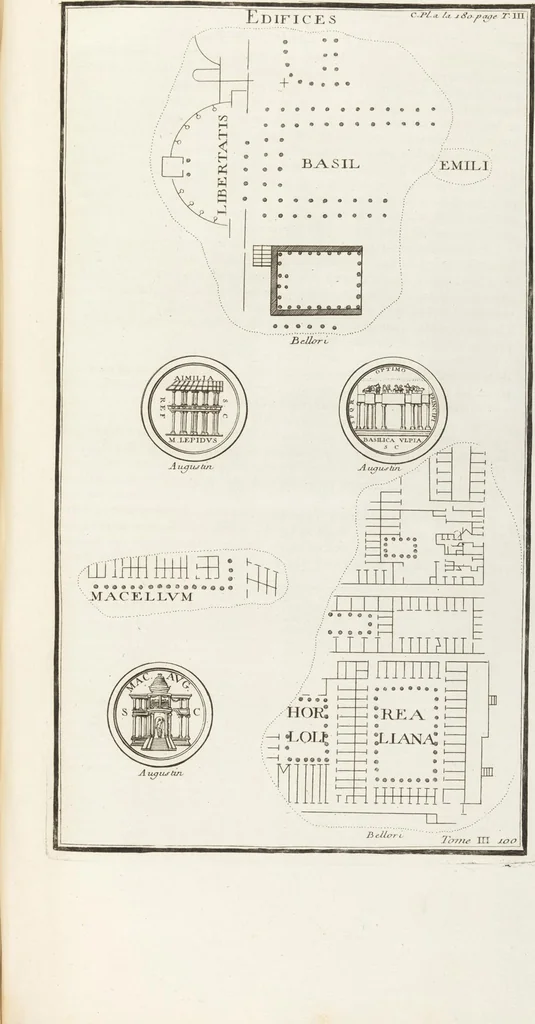 An illustration from (Band 3,1): L' Antiquité Expliquée Et Représentée En Figures: Les Usages de la vie; Tome Troisieme Premiere Partie, leaf 401