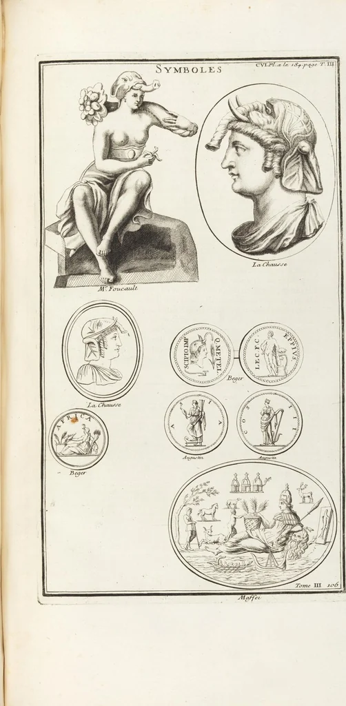 An illustration from (Band 3,1): L' Antiquité Expliquée Et Représentée En Figures: Les Usages de la vie; Tome Troisieme Premiere Partie, leaf 416
