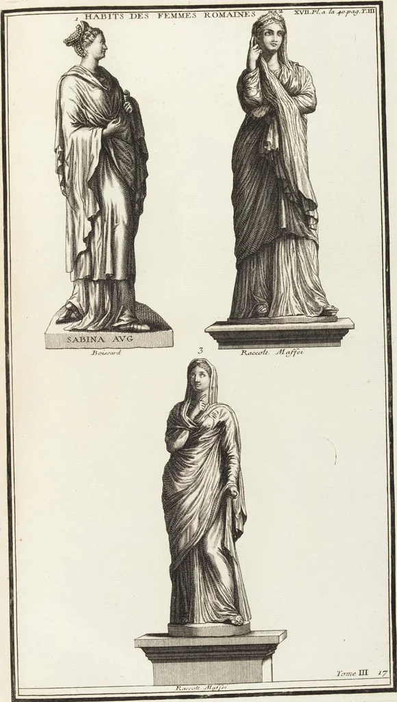 An illustration from (Band 3,1): L' Antiquité Expliquée Et Représentée En Figures: Les Usages de la vie; Tome Troisieme Premiere Partie, leaf 82