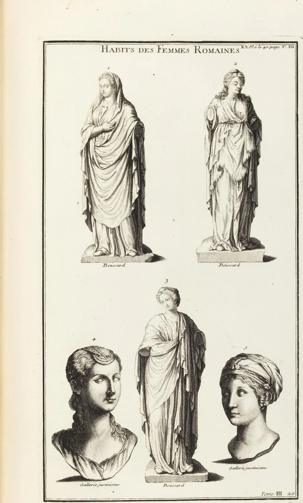 An illustration from (Band 3,1): L' Antiquité Expliquée Et Représentée En Figures: Les Usages de la vie; Tome Troisieme Premiere Partie, leaf 88
