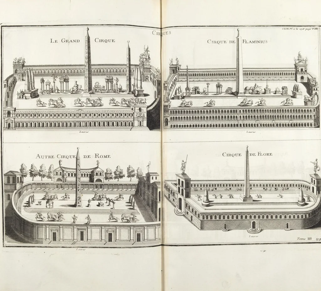 An illustration from (Band 3,2): L' Antiquité Expliquée Et Représentée En Figures: Les Usages de la vie; Tome Troisieme Seconde Partie, leaf 165