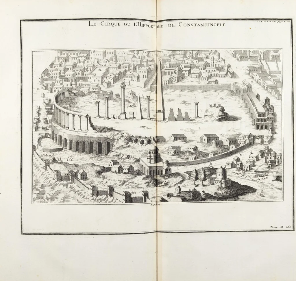 An illustration from (Band 3,2): L' Antiquité Expliquée Et Représentée En Figures: Les Usages de la vie; Tome Troisieme Seconde Partie, leaf 170