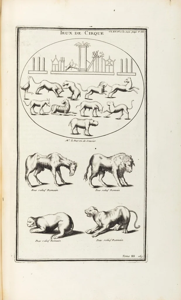 An illustration from (Band 3,2): L' Antiquité Expliquée Et Représentée En Figures: Les Usages de la vie; Tome Troisieme Seconde Partie, leaf 194