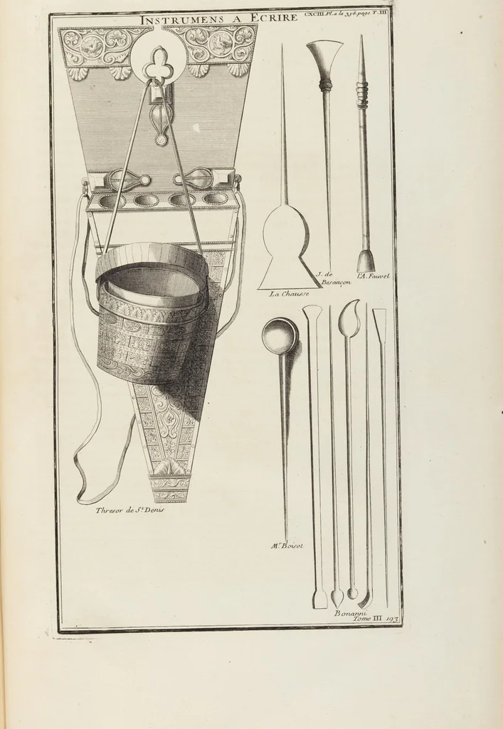 An illustration from (Band 3,2): L' Antiquité Expliquée Et Représentée En Figures: Les Usages de la vie; Tome Troisieme Seconde Partie, leaf 320