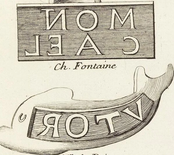 An illustration from (Band 3,2): L' Antiquité Expliquée Et Représentée En Figures: Les Usages de la vie; Tome Troisieme Seconde Partie, leaf 65