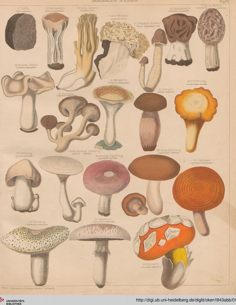 An illustration from Abbildungen zu Oken's Allgemeiner Naturgeschichte für alle Stände, 1843, leaf 176