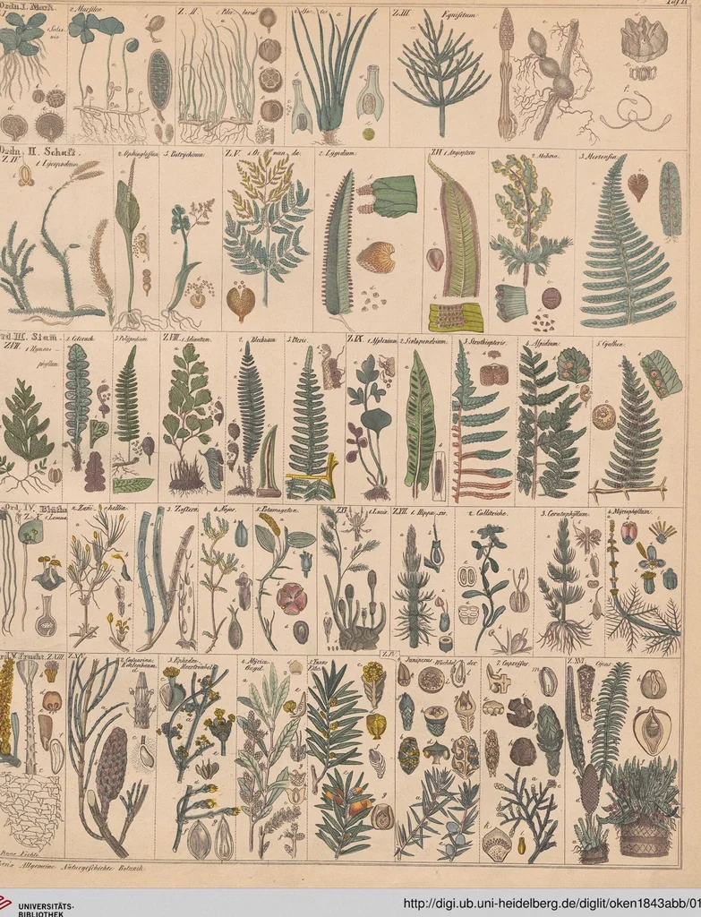 An illustration from Abbildungen zu Oken's Allgemeiner Naturgeschichte für alle Stände, 1843, leaf 179