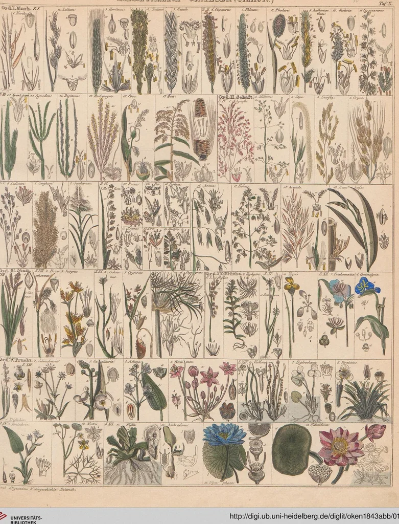 An illustration from Abbildungen zu Oken's Allgemeiner Naturgeschichte für alle Stände, 1843, leaf 180