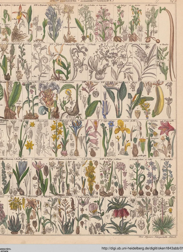 An illustration from Abbildungen zu Oken's Allgemeiner Naturgeschichte für alle Stände, 1843, leaf 181