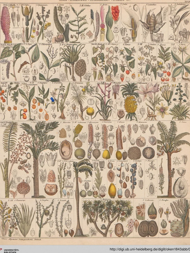 An illustration from Abbildungen zu Oken's Allgemeiner Naturgeschichte für alle Stände, 1843, leaf 182