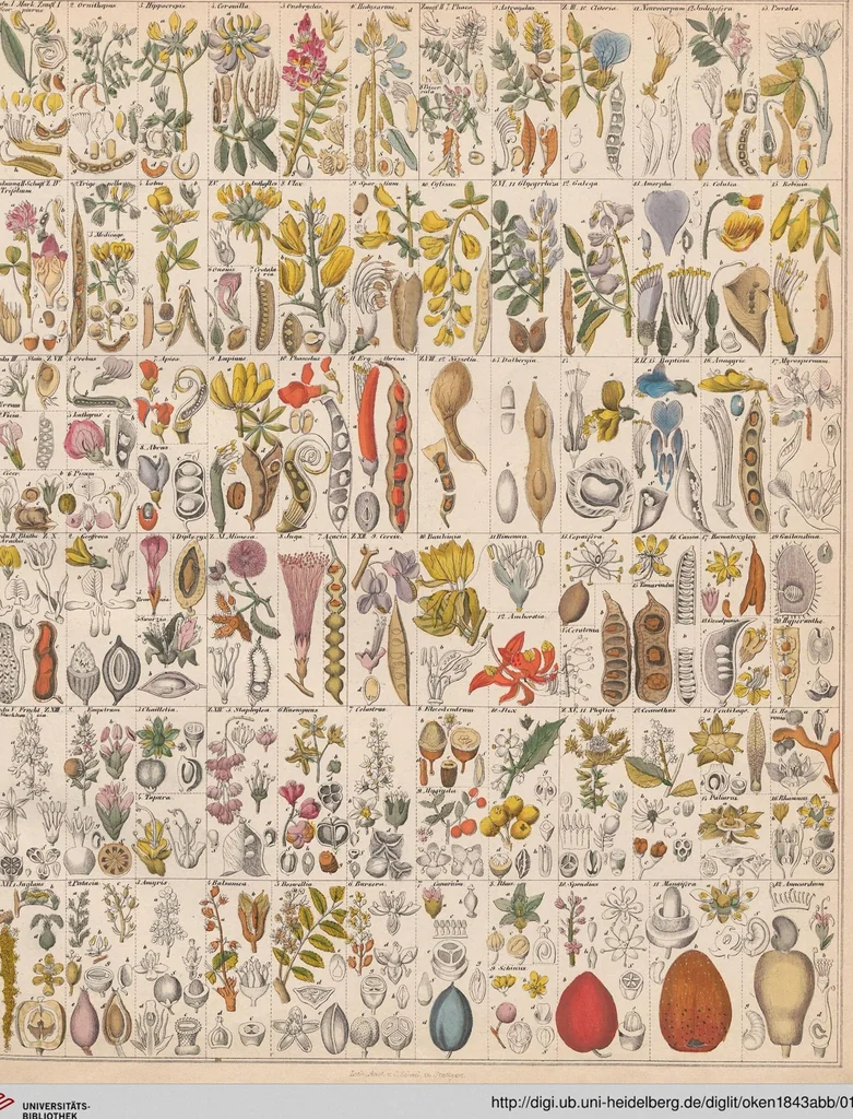 An illustration from Abbildungen zu Oken's Allgemeiner Naturgeschichte für alle Stände, 1843, leaf 190