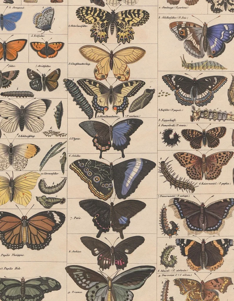 An illustration from Abbildungen zu Oken's Allgemeiner Naturgeschichte für alle Stände, 1843, leaf 245