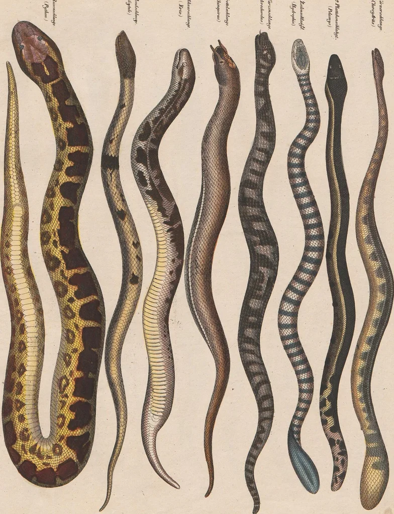 An illustration from Abbildungen zu Oken's Allgemeiner Naturgeschichte für alle Stände, 1843, leaf 273