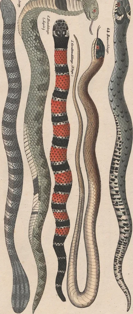 An illustration from Abbildungen zu Oken's Allgemeiner Naturgeschichte für alle Stände, 1843, leaf 274