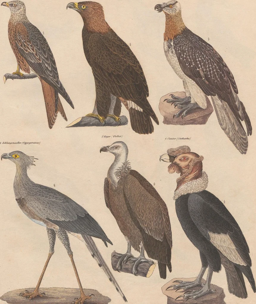 An illustration from Abbildungen zu Oken's Allgemeiner Naturgeschichte für alle Stände, 1843, leaf 290
