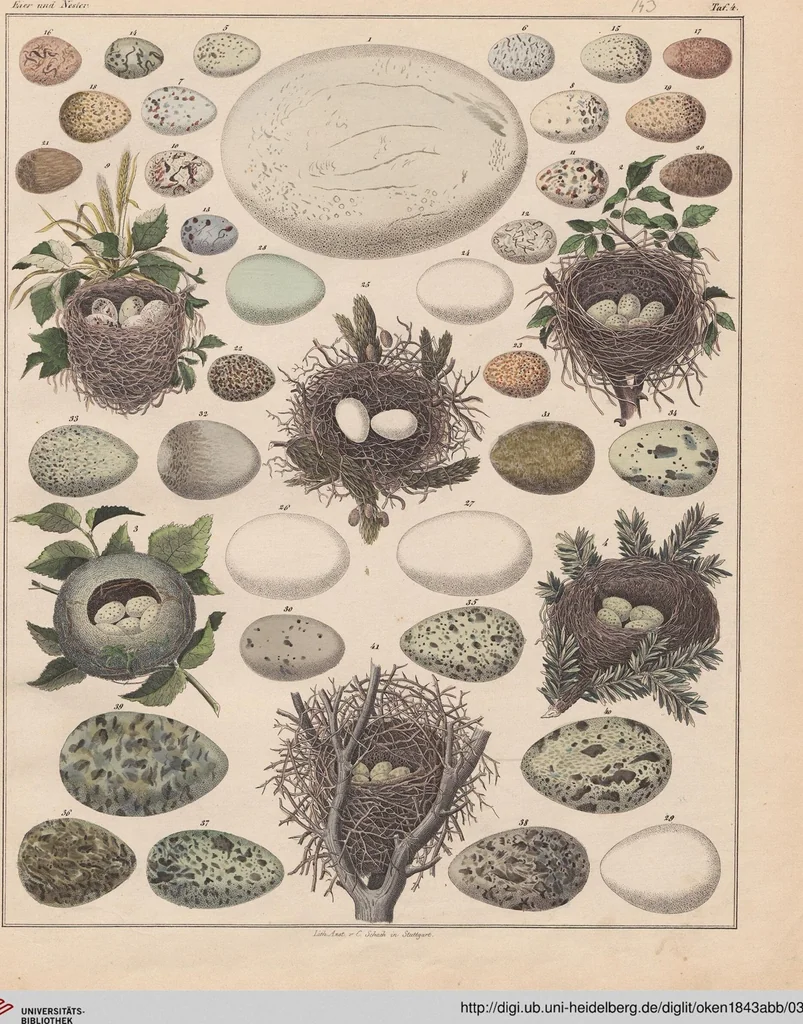 An illustration from Abbildungen zu Oken's Allgemeiner Naturgeschichte für alle Stände, 1843, leaf 309