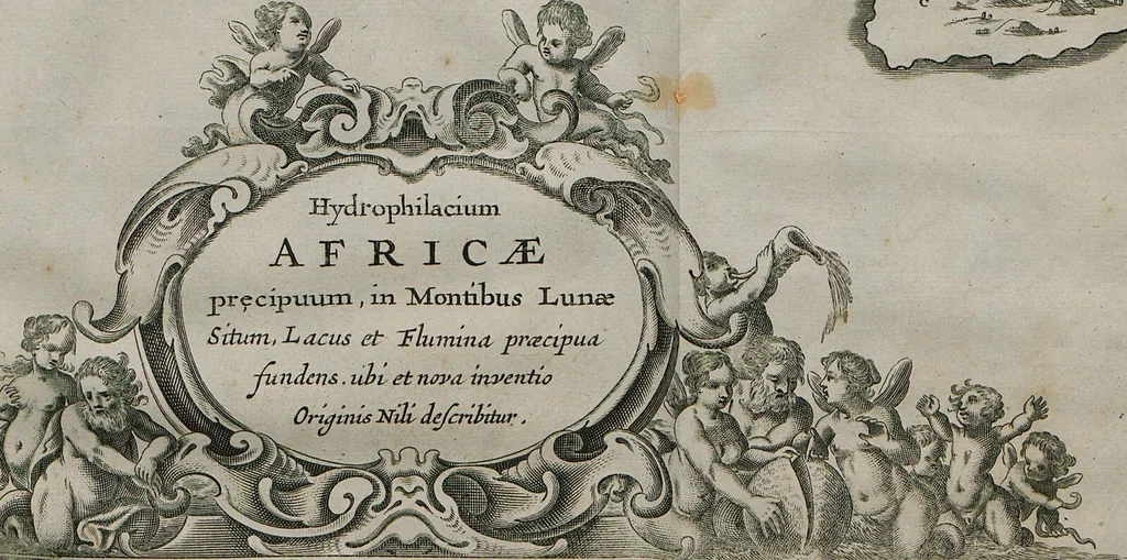 An illustration from Prodomo Apologetico alli Studi Chircheriani: Opera di Gioseffo Petrucci ..., Nella quale con un'apparato di Saggi diversi, si dà prova dell'esquisito Studio ha tenuto ... Atanasio Chircher, Circa il credere all'opinioni degli Scrittori ..., 1677, leaf 132