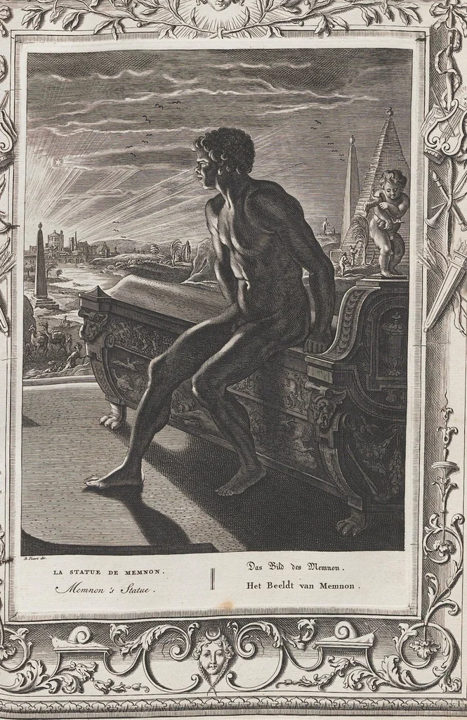 An illustration from Neueröffneter Musen-Tempel: welcher das allermerkwürdigste, aus den Fabeln der Alten in 60 auserlesenen und schönen Kupfern von Bernard Picart und andern kunstreichen Männern vorstellet ; mit deutlichen Erklärungen und Anmerkungen, 1754, leaf 81