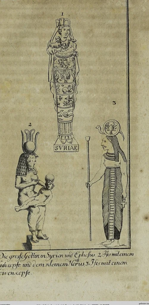 An illustration from (Band 1), 1740, leaf 127