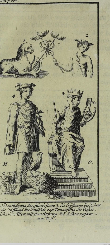 An illustration from (Band 1), 1740, leaf 387