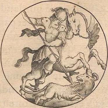 An illustration from (Band 2), 1643, leaf 84
