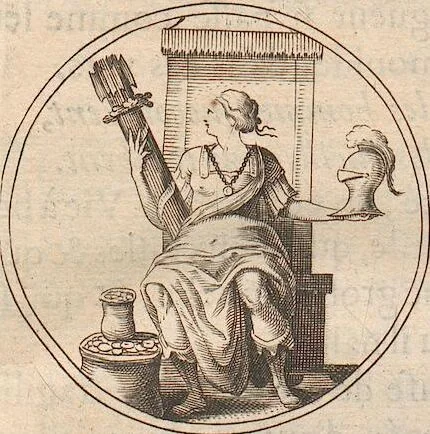 An illustration from (Band 2), 1643, leaf 93