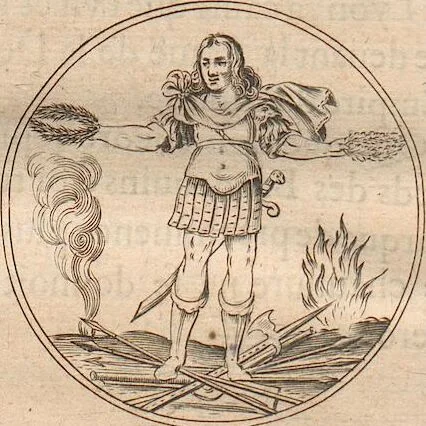An illustration from (Band 2), 1643, leaf 97