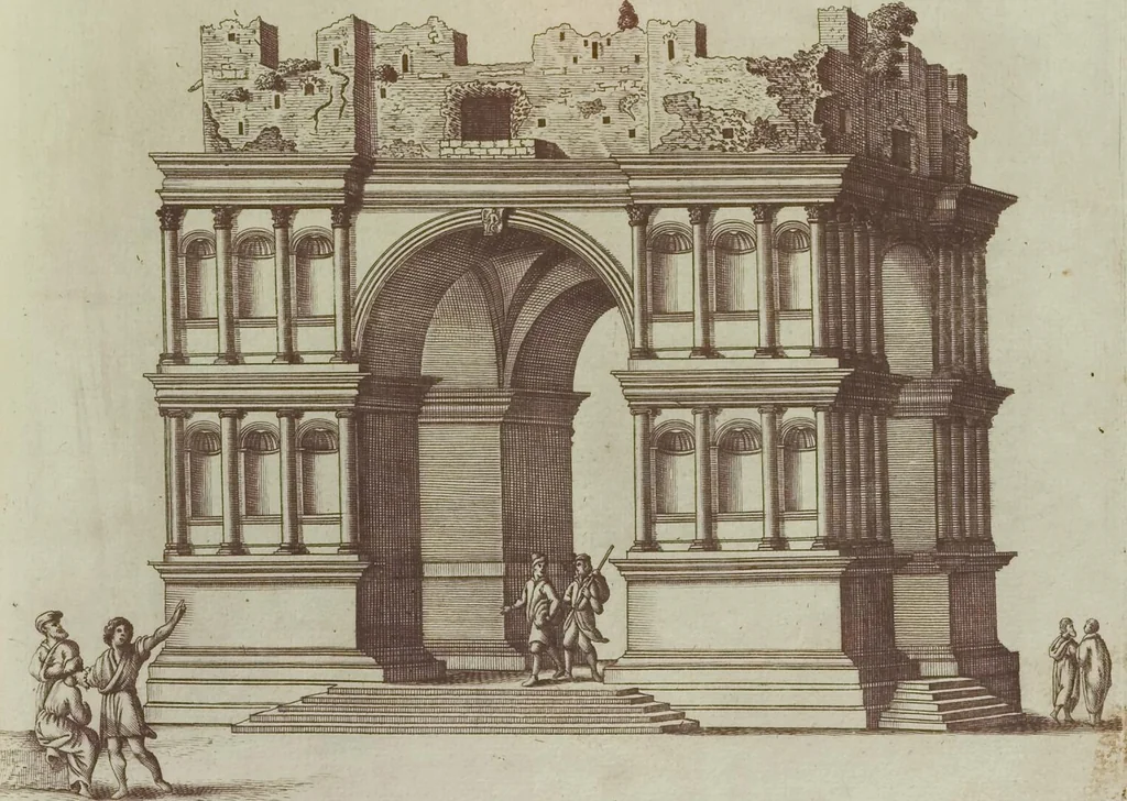 An illustration from (Bd. 2,1): Von der Architectura oder Bau-Kunst, 1679, leaf 31