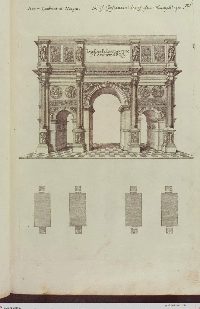 An illustration from (Bd. 2,1): Von der Architectura oder Bau-Kunst, 1679, leaf 34