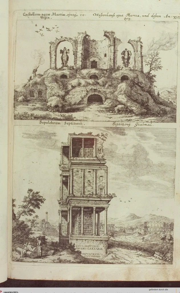 An illustration from (Bd. 2,1): Von der Architectura oder Bau-Kunst, 1679, leaf 36