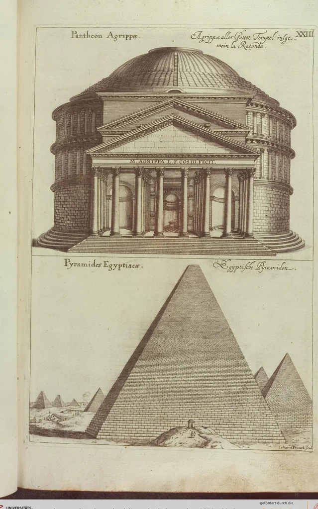 An illustration from (Bd. 2,1): Von der Architectura oder Bau-Kunst, 1679, leaf 42