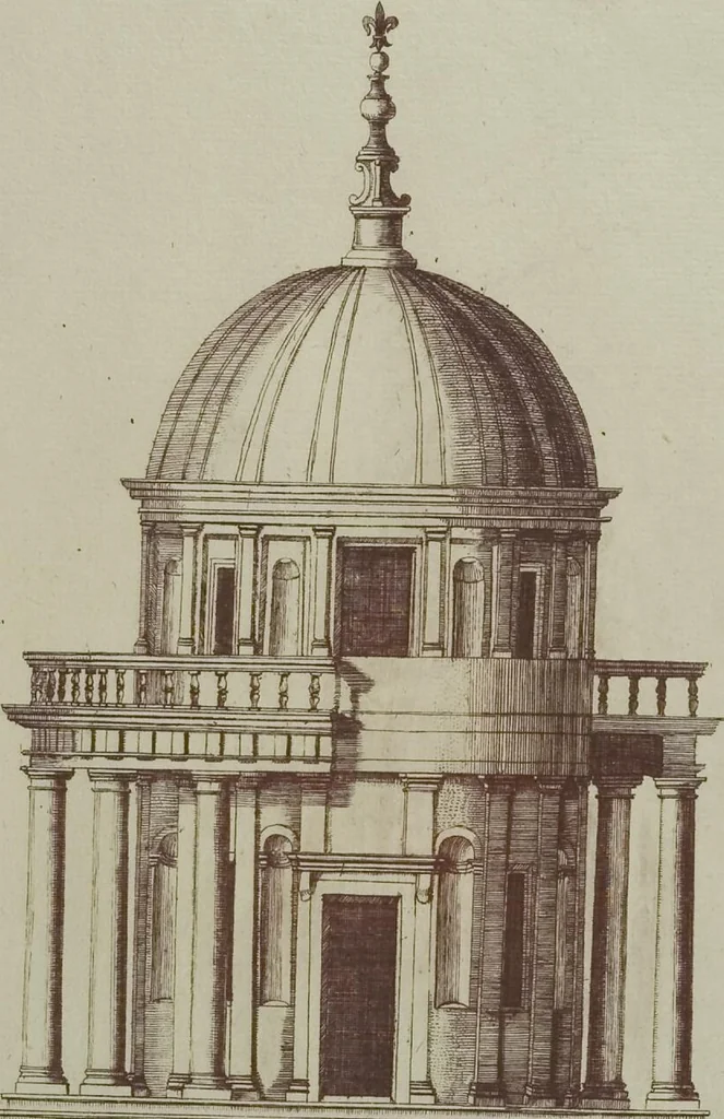 An illustration from (Bd. 2,1): Von der Architectura oder Bau-Kunst, 1679, leaf 46
