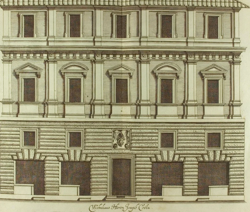 An illustration from (Bd. 2,1): Von der Architectura oder Bau-Kunst, 1679, leaf 55