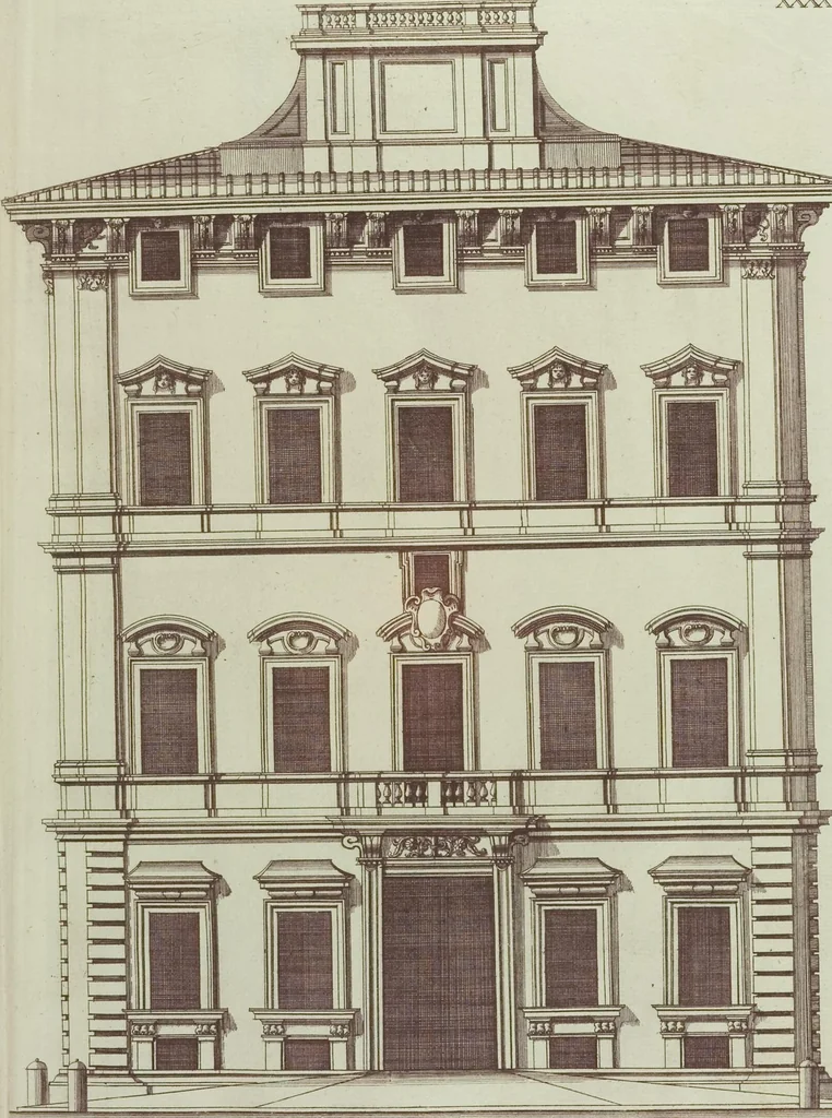 An illustration from (Bd. 2,1): Von der Architectura oder Bau-Kunst, 1679, leaf 58