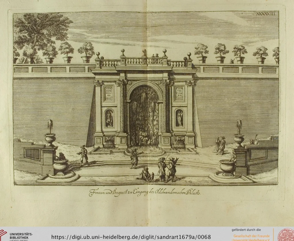 An illustration from (Bd. 2,1): Von der Architectura oder Bau-Kunst, 1679, leaf 68