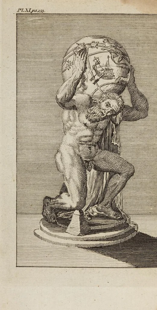 An illustration from A Guide To Classical Learning: Or, Polymetis Abridged: Containing, I. By Way of Introduction, the Characters of the Latin Poets and their Work ... II. An Inquiry concerning the Agreement between the Works of the Roman Poets and the Remains of the Antient Artists ... Being a Work absolutely necessary, not only for the Right Understanding of the Classics, but also for forming in Young Minds a True Taste for the Beauties of Poetry, Sculpture, and Painting, 1786, leaf 224