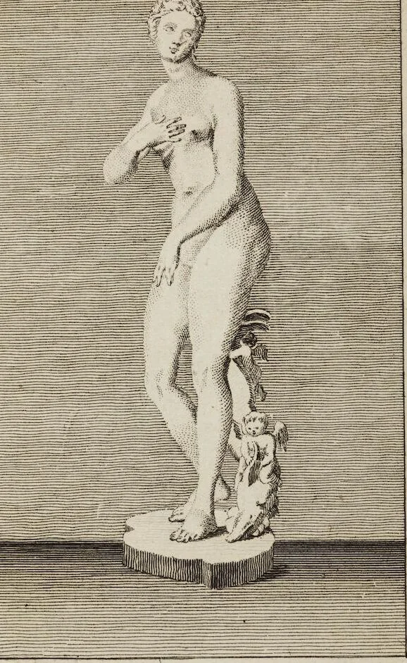 An illustration from A Guide To Classical Learning: Or, Polymetis Abridged: Containing, I. By Way of Introduction, the Characters of the Latin Poets and their Work ... II. An Inquiry concerning the Agreement between the Works of the Roman Poets and the Remains of the Antient Artists ... Being a Work absolutely necessary, not only for the Right Understanding of the Classics, but also for forming in Young Minds a True Taste for the Beauties of Poetry, Sculpture, and Painting, 1786, leaf 71
