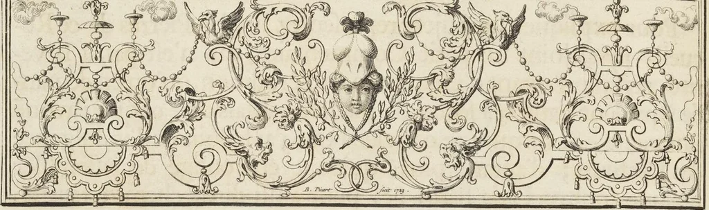 An illustration from Pierres Antiques Gravées, Sur Lesquelles Les Graveurs Ont Mis Leurs Noms: Dessinées & Gravées en Cuivre sur les Originaux ou d'après les Empreintes / Gemmæ Antiquæ Cælatæ, Scalptorum Nominibus Insignitæ. Ad ipsas Gemmas, aut Earum Ectypos Delineatæ & Aeri incisæ, 1724, leaf 36