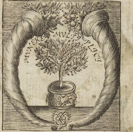An illustration from Bvrcardi Gotthelffi[i] Struvi[i] Antiqvitatvm Romanarvm Syntagma siue De Ritibvs Sacris Systema Absolvtivs adiecta Bibliotheca, figuris aeneis, & indicibus necessariis, 1701, leaf 5