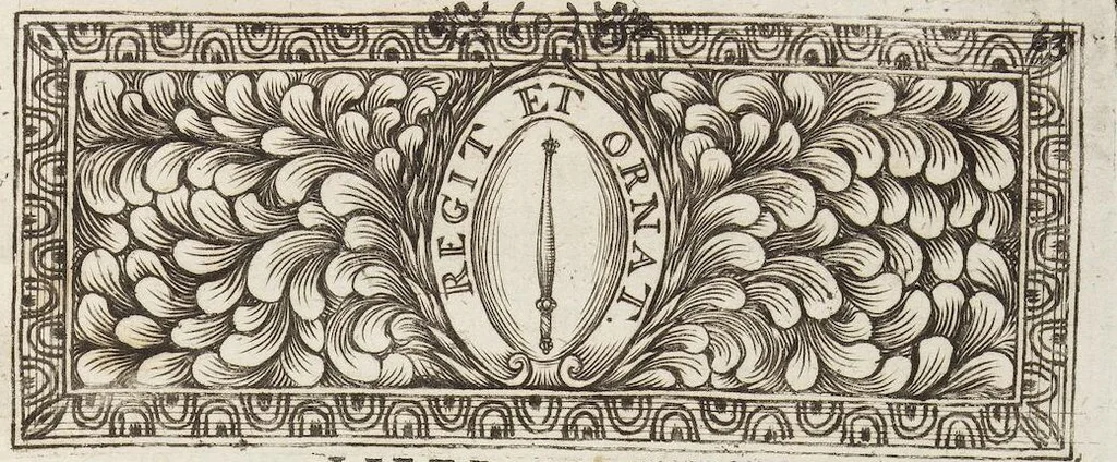 An illustration from Bvrcardi Gotthelffi[i] Struvi[i] Antiqvitatvm Romanarvm Syntagma siue De Ritibvs Sacris Systema Absolvtivs adiecta Bibliotheca, figuris aeneis, & indicibus necessariis, 1701, leaf 81