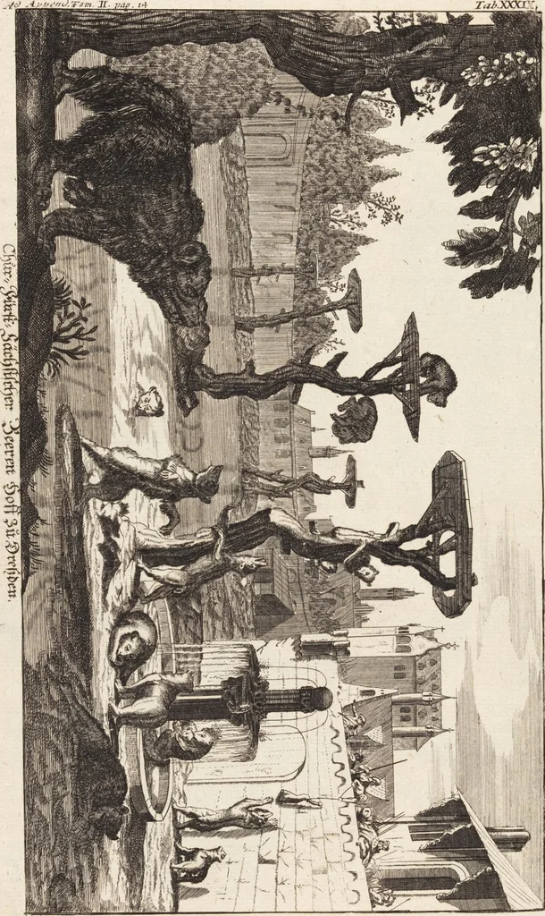 An illustration from (Zweyter Theil), 1714, leaf 54