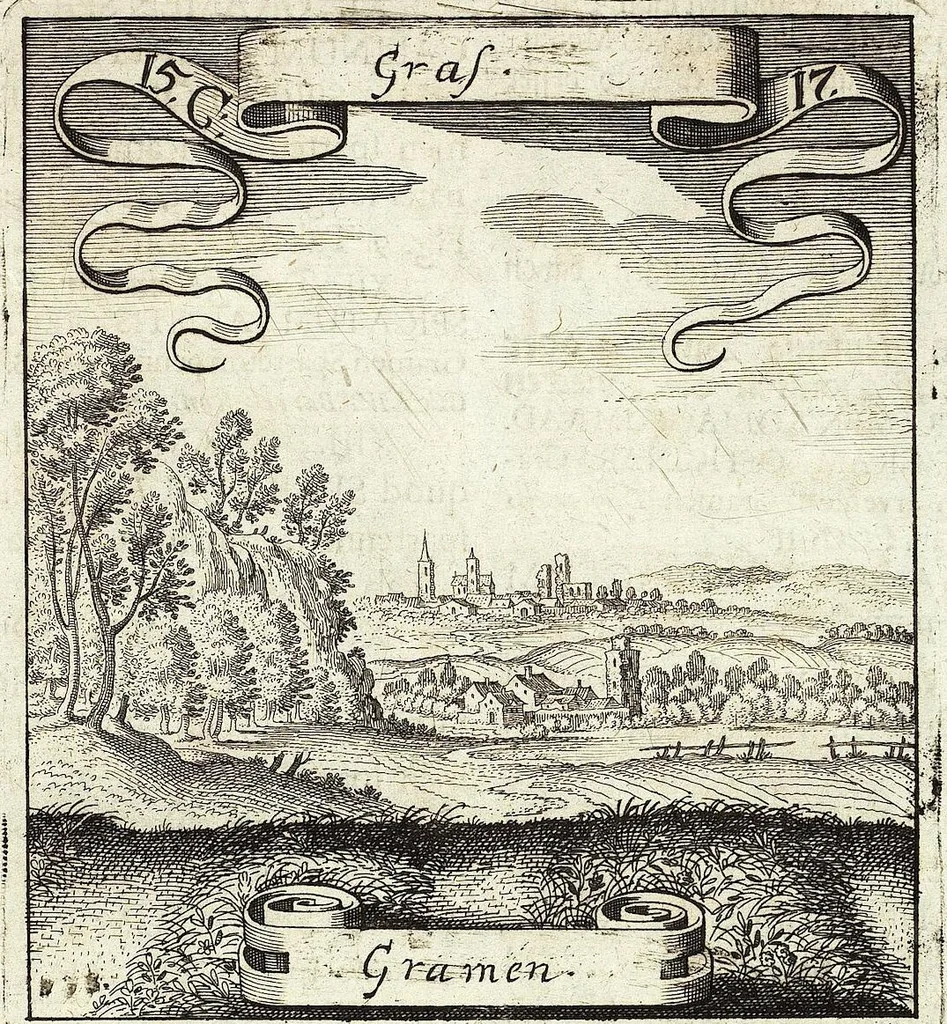 An illustration from Viridarium Reformatum, Seu Regnum Vegetabile, Das ist: Neu-eingerichtetes und Vollständiges Kräuter-Buch: Worinnen auff noch nicht geschehene Weise Derer Vegetabilien, als Kräutern, Sträuchen, Bäumen, Bluhmen und anderer Erd-Gewachsen Art, Krafft und Würckung dergestalt beschrieben werden, daß man dieses Werck statt einer Botanischen Bibliothec haben ... kan, 1719, leaf 573