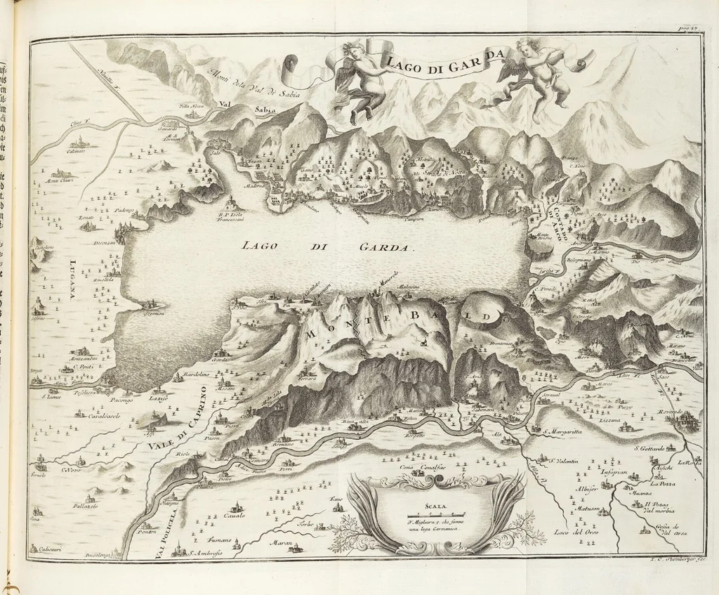 An illustration from Nürnbergische Hesperides, Oder Gründliche Beschreibung Der Edlen Citronat- Citronen- und Pomeranzen-Früchte: Wie solche in selbiger und benachbarten Gegend/ recht mögen eingesetzt/ gewartet/ erhalten und fortgebracht werden/ Samt Einer ausführlichen Erzehlung der meisten Sorten/ welche theils zu Nürnberg würcklich gewachsen/ theils von verschiedenen fremden Orten dahin gebracht worden, auf das accurateste in Kupffer gestochen/ in Vier Theile eingetheilet und mit nützlichen Anmerckungen erkläret, 1708, leaf 113
