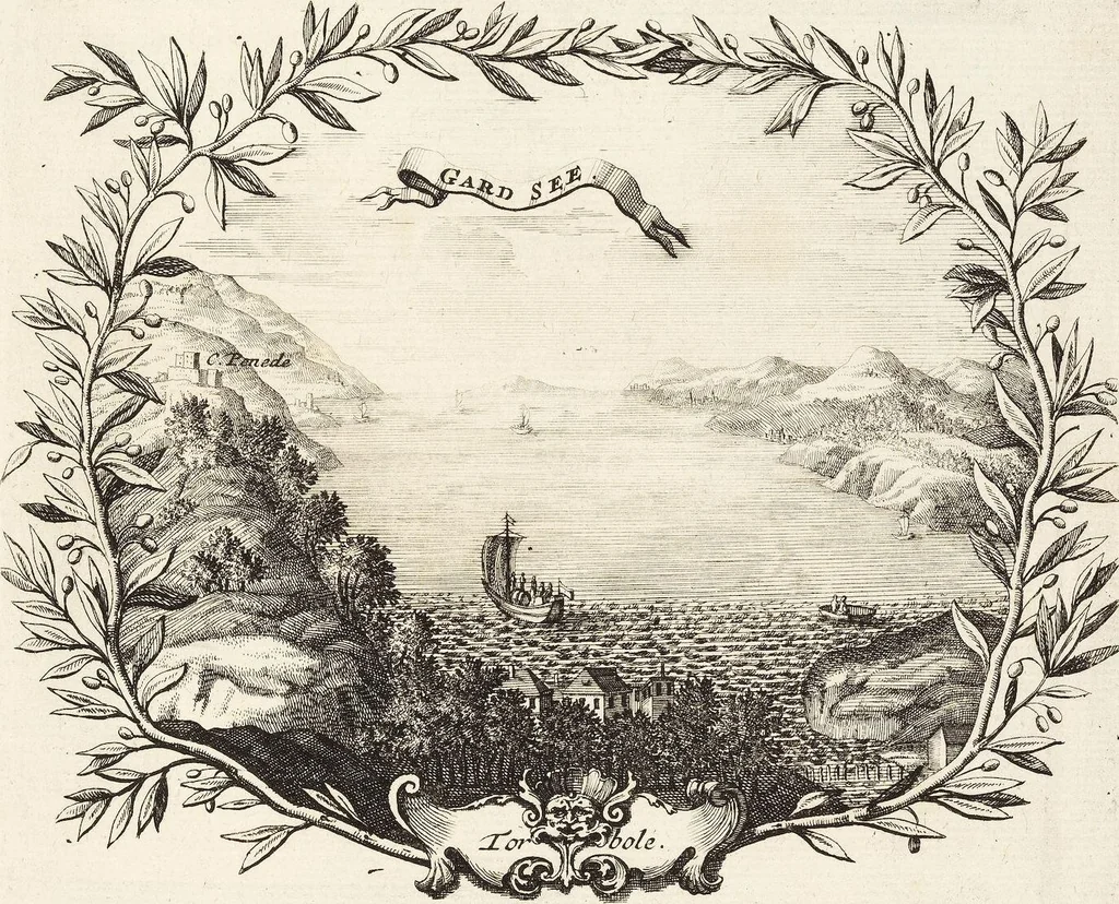 An illustration from Nürnbergische Hesperides, Oder Gründliche Beschreibung Der Edlen Citronat- Citronen- und Pomeranzen-Früchte: Wie solche in selbiger und benachbarten Gegend/ recht mögen eingesetzt/ gewartet/ erhalten und fortgebracht werden/ Samt Einer ausführlichen Erzehlung der meisten Sorten/ welche theils zu Nürnberg würcklich gewachsen/ theils von verschiedenen fremden Orten dahin gebracht worden, auf das accurateste in Kupffer gestochen/ in Vier Theile eingetheilet und mit nützlichen Anmerckungen erkläret, 1708, leaf 31