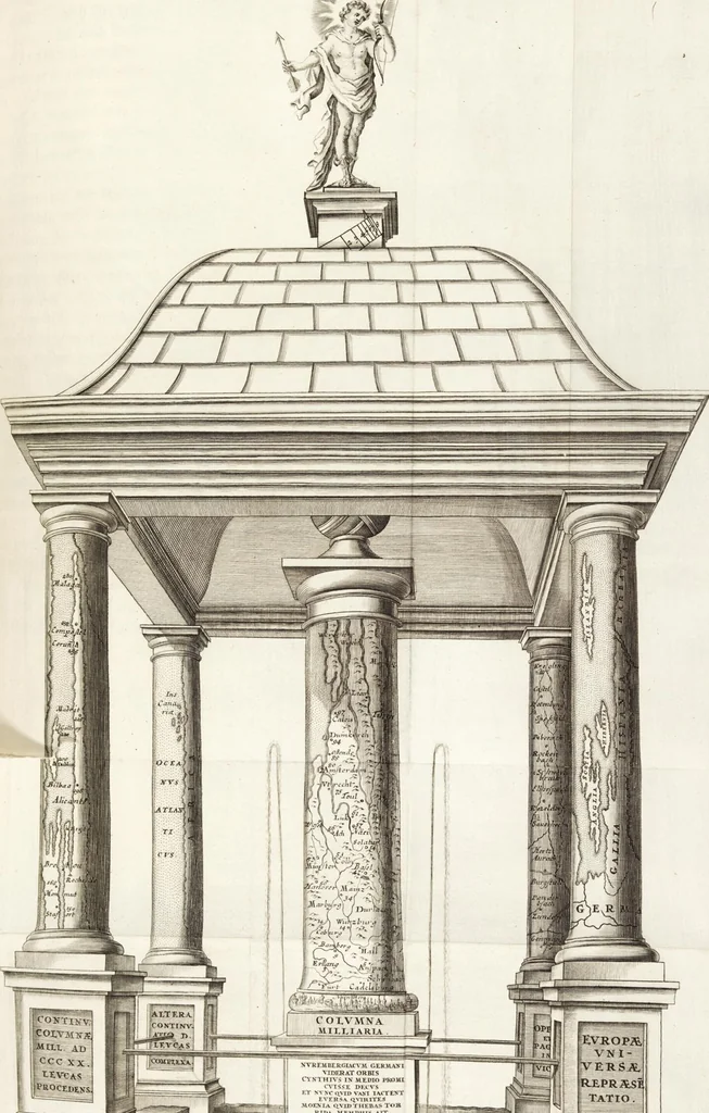 An illustration from Nürnbergische Hesperides, Oder Gründliche Beschreibung Der Edlen Citronat- Citronen- und Pomeranzen-Früchte: Wie solche in selbiger und benachbarten Gegend/ recht mögen eingesetzt/ gewartet/ erhalten und fortgebracht werden/ Samt Einer ausführlichen Erzehlung der meisten Sorten/ welche theils zu Nürnberg würcklich gewachsen/ theils von verschiedenen fremden Orten dahin gebracht worden, auf das accurateste in Kupffer gestochen/ in Vier Theile eingetheilet und mit nützlichen Anmerckungen erkläret, 1708, leaf 499