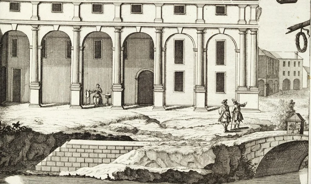 An illustration from Continvation der Nürnbergischen Hesperidvm, Oder: Fernere gründliche Beschreibung Der Edlen Citronat- Citronen- und Pomeranzen-Früchte: mit einem ausführlichen Bericht, wie solche am besten zu warten und zu erhalten seyn ; Worbei diejenigen Sorten, so theils zu Nürnberg gewachsen, theils von verschiedenen fremden Orten dahin gelanget, auf das accurateste in Kupffer gestochen und nachgezeichnet worden ; abermals in vier Theile eingetheilet, und mit gehörigen Anmerkungen erläutert, 1714, leaf 415