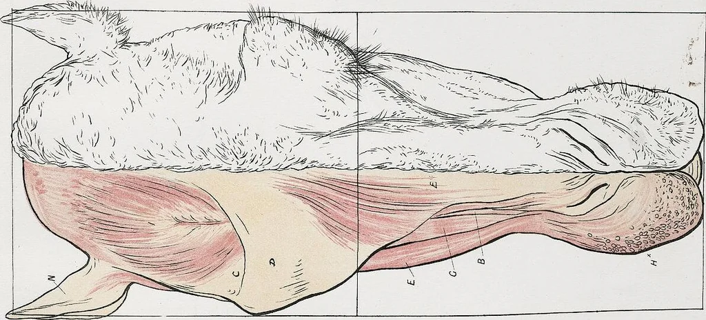 An illustration from The camel: its anatomy, proportions, and paces, 1865, leaf 70