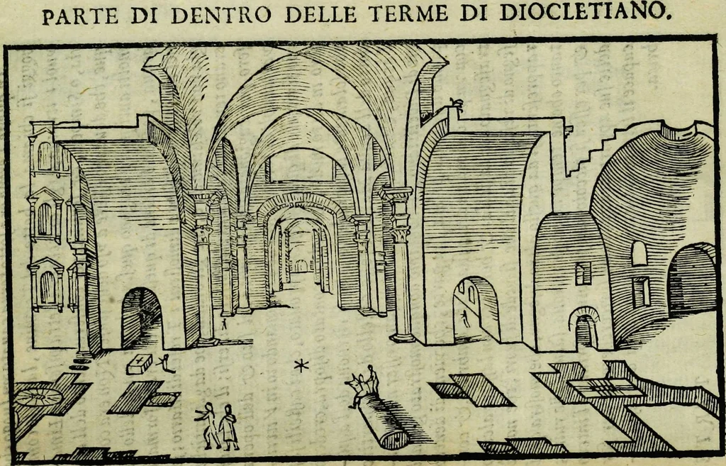 An illustration from Le antichita della citta di Roma: raccolte sotto breuita da diuersi antichi & moderni scrittori, 1580, leaf 231