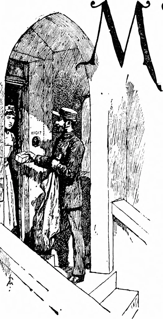 An illustration from Blind love (Volume 1), 1890, leaf 128